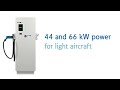 Introducing Green Motion Air 44/66 electric aircraft charger