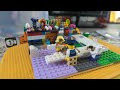 1st Lego Video - Police Officer Gets A Hotdog