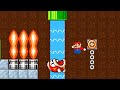 Super Mario but Every Moon Makes Peach JUMP HIGHER to Giant Butt Rainbow | Game Aniamtion