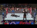 Edge & Hindu vs Undertaker and Kane - WWE 2K19
