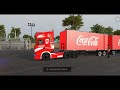 Scania R480 - Coca Cola Skin - Universal Truck Simulator - Driving Simulator - Game Play