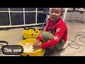 Naughty Christmas Elf returns!! - Taye’s BIG, FUN, SNOWY MESS TEST. ALL vacuum’s needed!!