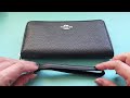 Wallet Review: COACH Long Zip Around Wallet in Refined Pebbled Leather