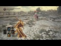 Dark Souls 3 Blind Playthrough: A quick duel atop the wall.