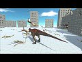 100 Pteranodon vs ALL TEAMS Animal Revolt Battle Simulator