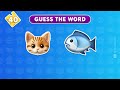 Can You Guess The WORD By The Emoji? 🤔| Emoji Quiz #8