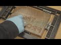 printing press ASMR