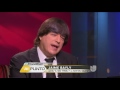 Jorge Ramos habla con Jaime Bayly y luego juegan un partido de ping pong