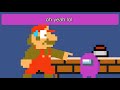 Among Us VS Super Mario Bros. | Mario Animation