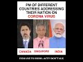 Difference between PM's of Canada, Singapore and India