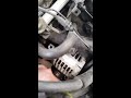2001 Chevy Cavalier 2.4 Liter Alternator replacement Part 1