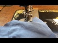 Singer lock stitch ZigZag attachment installation for antique sewing machines.