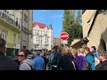 [4K]🇨🇿 Walking tour of Prague, Czechia: The historical capital of Bohemia. Lunch at Nase Maso 🍔🍺