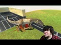 Animals vs Dinosaurs Race Through The Blocks - Animal Revolt Battle Simulator