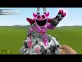 EVOLUTION OF NEW MECHA TITAN PICKY PIGGY SMILING CRITTERS VS ALL ZOONOMALY MONSTERS In Garry's Mod
