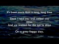 Grey Foggy Day - Shanneyganock - Lyrics ,