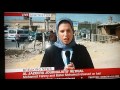 Car accident occurs live on BBC News