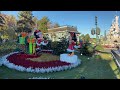 Disneyland Paris Christmas Holiday Decorations Tour From Town Square to Sleeping Beauty Castle 2021