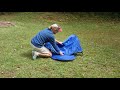 How to Fold a Portable Pop Up Changing Tent