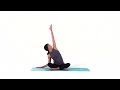 10 minute Seated Morning Yoga Stretch for Stiff & Sore Muscles