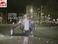 Cop Taser Man With Hands Already On Police Car Hood