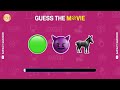 Guess the MOVIE by Emoji Quiz | Movie Edition | MOVIES BY EMOJI | Can you guess the Movie | Quiz