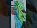 oil pastels drawing nature