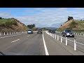 Driving to Wellington New Zealand via Transmission Gully