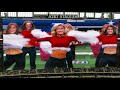 Dallas cheerleaders Xmas halftime show 2018