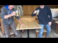 Free Pallet Wood Table Build (Pallet Wood Furniture)