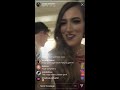 Amber Ardolino - IG Live Moulin Rouge Opening Night bows