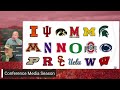 Conference media season is upon us & Sip explains why he misses the Big 12 conference I Huskers