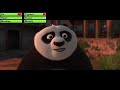 Kung Fu Panda 2 (2011) Musicians Village Battle with healthbars