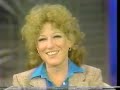 Bette Midler, Dinah Shore--1977 TV