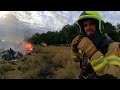 Farmers protest - VOLUNTEERS DUTCH FIREFIGHTERS -