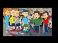 Classic Caillou destroys Coney Island/grounded