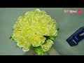 DIY | How To Make Rose With Satin Ribbon Easy | Hand Tied Rose Bouquet Wedding Tutorial