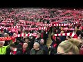 LA AFICION DE ANFIELD EN SU MEJOR NOCHE ( GRAVADO EN PRIMERA PERSONA 1008HD