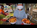 Best Ever Cambodian Sour Snack ( MAJU KRALOK ) ! Khmer SPICY Fruit Salad | Cambodian Street Food