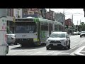 Trains & Trams at the Glenhuntly Tram Square - Melbourne Transport