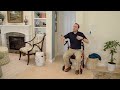 How to use a walker with a seat (Rollator)... the RIGHT way