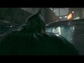 Batman Arkham Knight (THE BATMAN SKIN XBOX) chasing and interigating Arkham Knight's henchmen