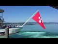 DAMPFSCHIFF RADDAMPFER STAD ZÜRICH IN ACTION STEAMBOAT PADDLE STEAMER | SWISSPOWERJET