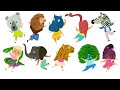 From Head to Toe Read Aloud Animated | Brown Bear Brown Bear What Do You See | Eric Carle Collection