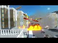 Thermonuclear Godzilla VS Burning Godzilla! - Animal Revolt Battle Simulator