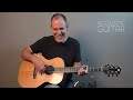 Singer-Songwriter David Wilcox Plays His 1996 Olson SJ