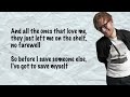 Ed Sheeran - Save Myself (Lyrics)