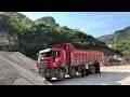 Drive on a cliff road built 50 years ago - Taihang Mountain, China - 4K HDR