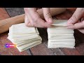 HOW TO MAKE WONTON WRAPPER PERFECTLY | WONTON WRAPPER RECIPE | EASY RECIPE