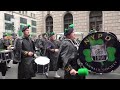 St. Patrick's Day Parade~NYC~2022~Emerald Society NYPD Pipes and Drum  Band~NYCParadelife.com